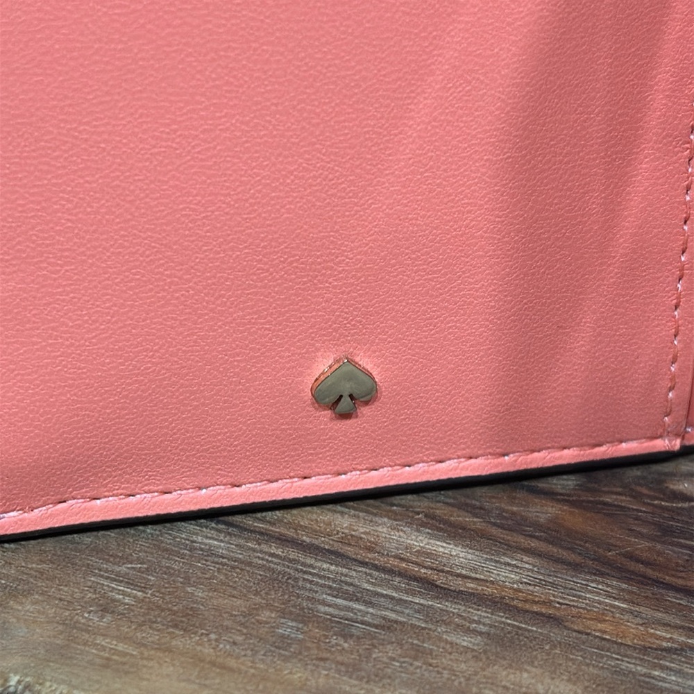 Kate Spade Novelty Tini Embellished Small Slim Bifold Wallet Spritz NWOT - Picture 13 of 16